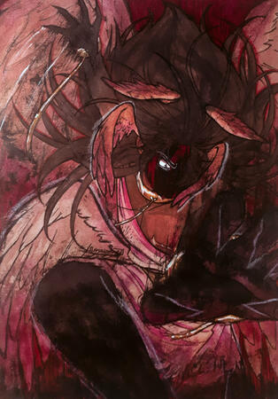 Arfight [watercolour]