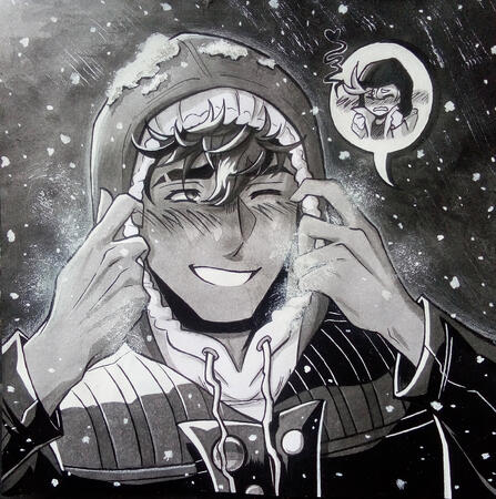 B&W oc bust