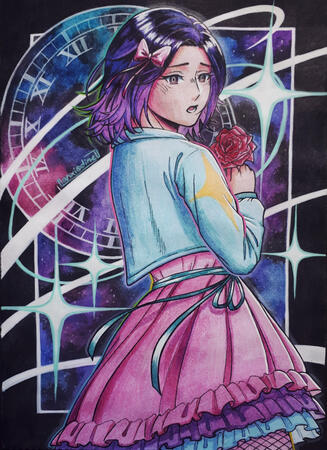 Artfight [watercolour]