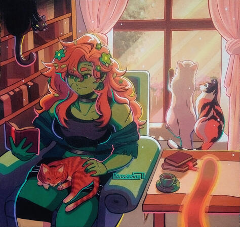 Fanart [acrylic 55.25h]